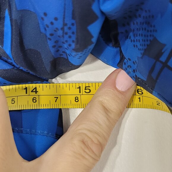 Gusti Kids Blue Zip-Up Hooded Adjustable Winter Jacket Set Black Snow Pants 18M - Picture 13 of 16